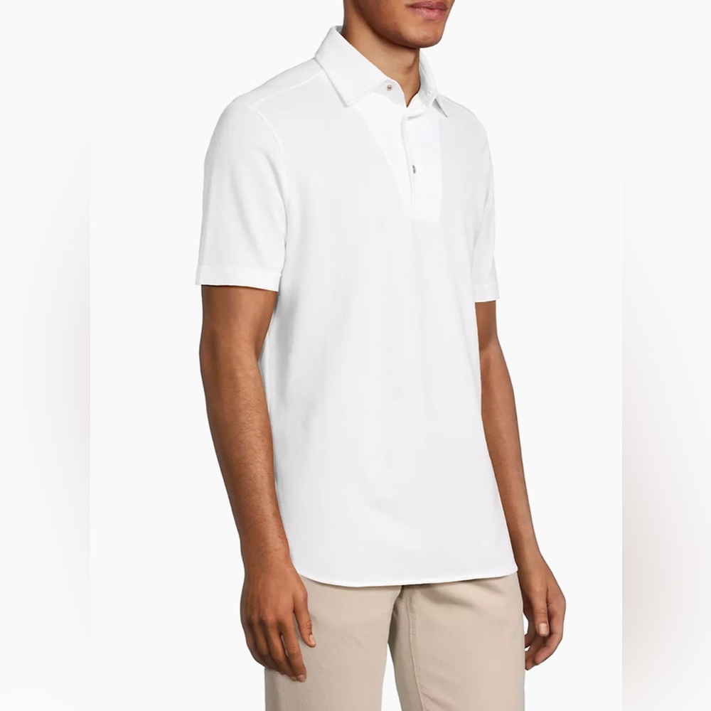 👑🇮🇹LORO PIANA PIQUÉ DYED POLO SHIRT👑